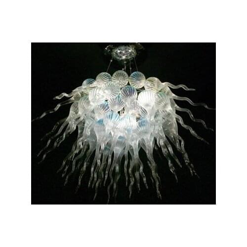 Modern Elegant Villa Foyer Deco Clear Glass Crystal Chandelier