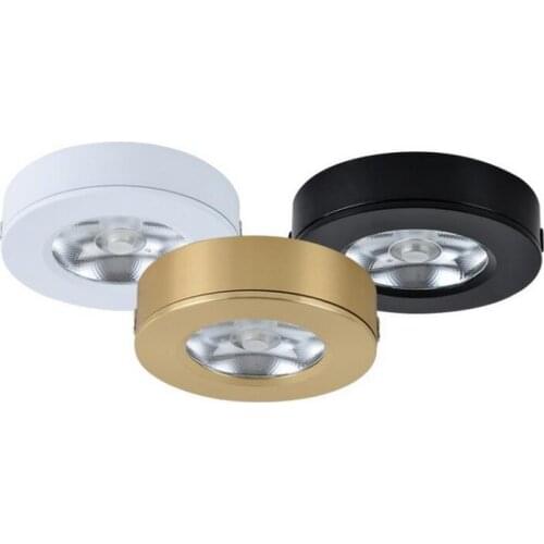 LED Surface Mounted Downlights 3W 5W 7W 10W 15W Panel lamps Cabinet Showcase Down Lights COB Spot Ceiling 220V 240V