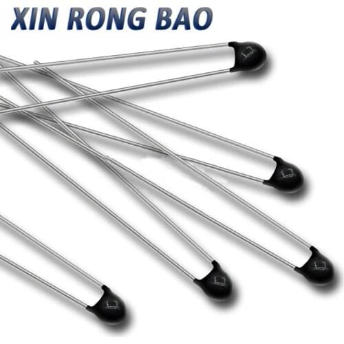 50-100PCS NTC Thermistor Thermal Resistor MF52 NTC-MF52AT 1K 2K 3K 4.7K 5K 10K 20K 47K 50K 100K 5% 3950B 1/2/3/4.7/K Ohm R