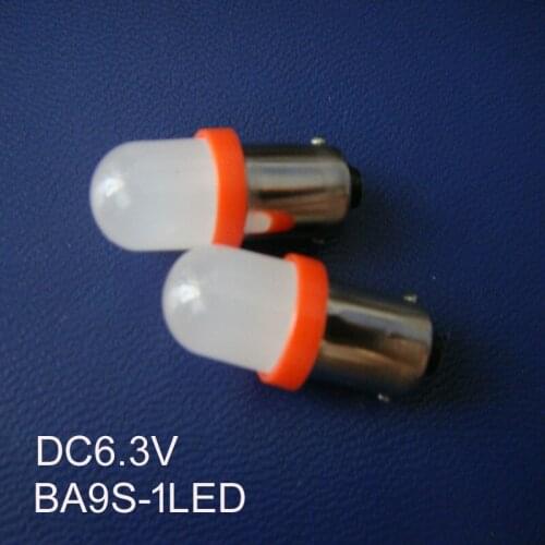 High quality 6.3V BA9S,1895 lamp 6.3V,T4W 6V indicator light,BAX9S 6.3VDC,1815 6.3V light,BA9S led 6.3V free shipping 500pcs/lot