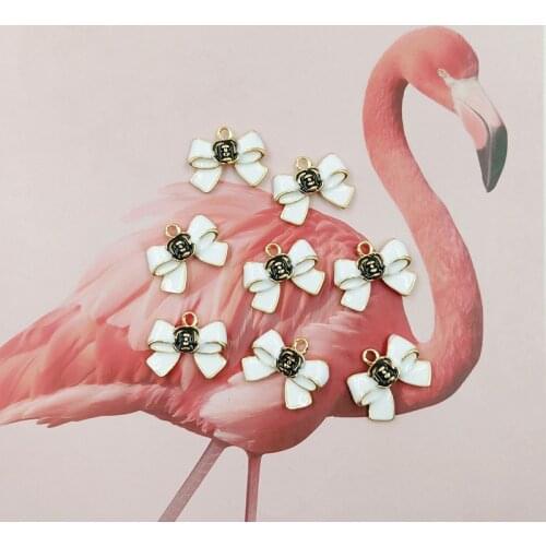 10 pcs/lot Dripping Butterfly Combined With Gold Accessories DIY Pendant Hair Accessories Bracelet Clothing Sewing Buttons