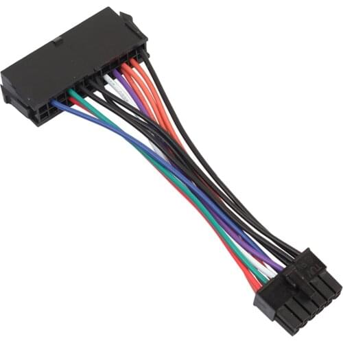 15cm ATX 24 Pin to 12 Pin Power Supply Cable PC Motherboard Adapter Cord for Acer Q87H3-AM