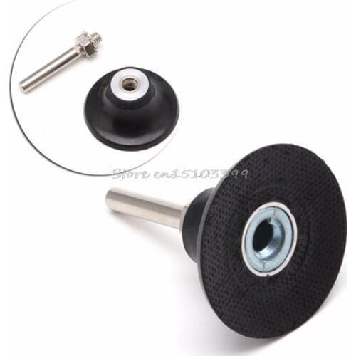 2" Sanding Discs Holder & 1/4'' Shank For Dremel Rotary 3M Roloc Discs Pad New