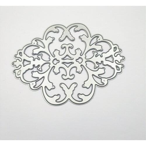 9.7*7.5cm Vines badge die Cutting dies metal crafts paper die-cutting /DIY embossing Easter Halloween Scrapbooking