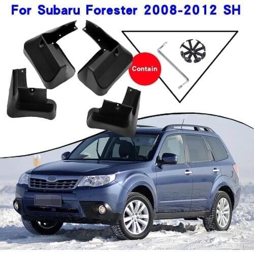 Car Fender Accessories For Subaru Forester 2009 SH 2007-2012 Mudguards Splash Guards Fender Mudflaps Car Fender Mud Flaps