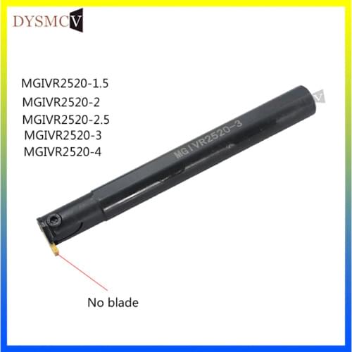 MGIVR2520-1.5-2 / 2.5 / 3 / 4 / 5 CNC internal grooving turning lathe tool holder tools for CNC lathe machine MGMN or MRMN inser