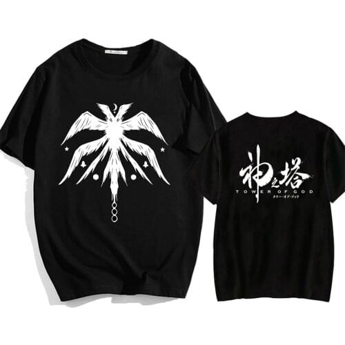 Korea Anime Tower Of God T-shirt Summer Fashion Sport Short Sleeve Top Mens Casual Harajuku Style T-shirt