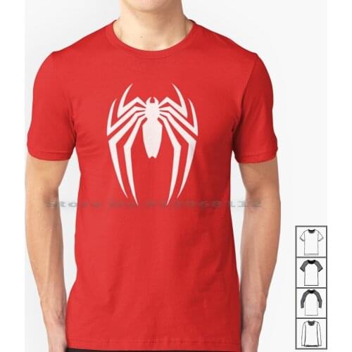 Sharp Spider Logo T Shirt 100% Cotton Logo Sharp Animals Universe Comics Xman Games E3 Xcom Battleroyale Weapon Peter Parker