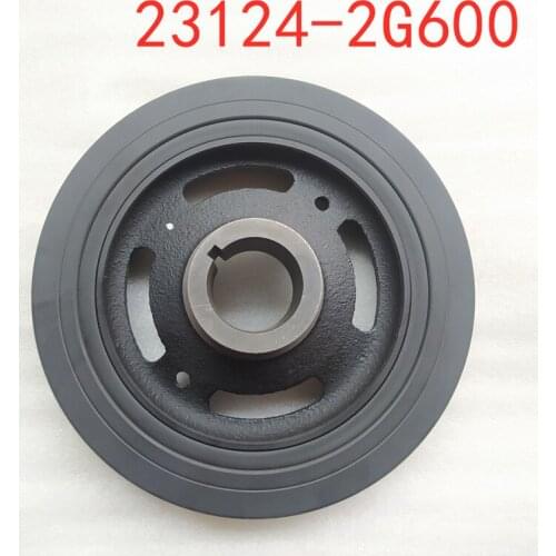 23124-2G600 ceankshaft pulley harmonic balancer for hyundai Santa fe Tucson Sonata for kia optima Sportage Rondo 231242G600
