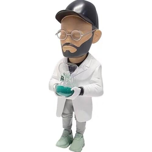 Hot Sale 28cm Street Art Hip Hoptrend Manager Collectable Ow Vinyl Toys Action Figures Desktop Home Decora Murakami Dani