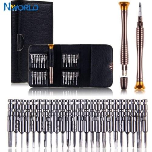 25 in 1 For iPhone Cellphone PC Repair Screwdriver Tool Set Torx Wallet Repair Set Tools Hand tools For Camera Laptop Watch
