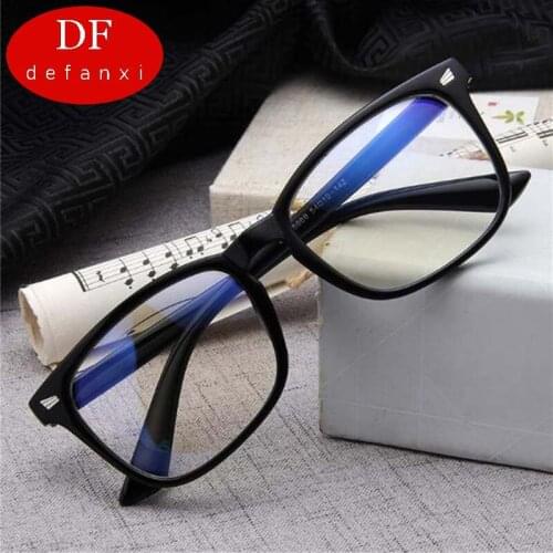 Anti Blue ray Computer Glasses Frame Women Men Blue Light Blocking Square Eyewear Filter Glasses Optical Spectacle Eyeglass