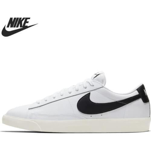Original New Arrival NIKE BLAZER LOW LEATHER Mens Skateboarding Shoes Sneakers