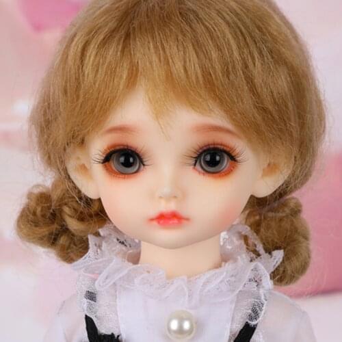 Full Set New Arrival 1/6 BJD Doll LOVELY lina Resin Joint Doll With Glass Eyes For Baby Girl Children Birthday Gift