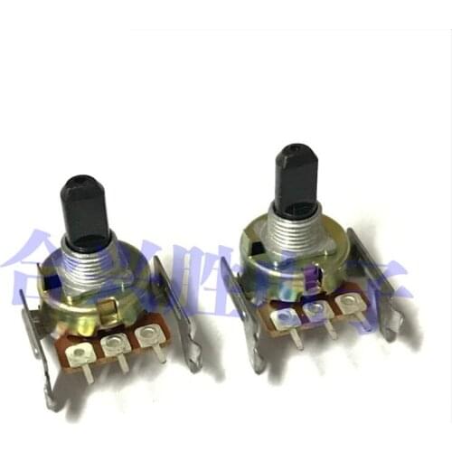 161 type rotary potentiometer A50K power amplifier mixer audio volume potentiometer 3 foot shaft length 15mm