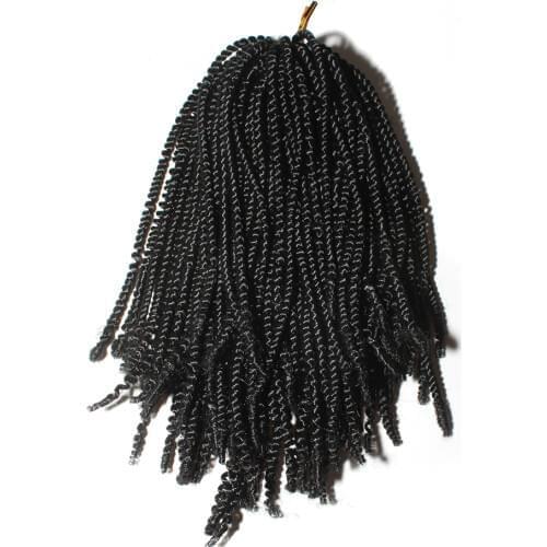 QP Hair Spring Twist hair synthetic hair curly hair extention ombre braiding hair one pcs 50 stands