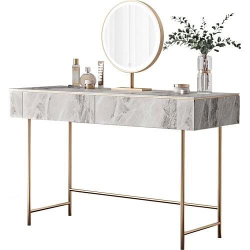 Bedroom modern minimalist collection cabinet all-in-one make-up table light luxury floating window small makeup table