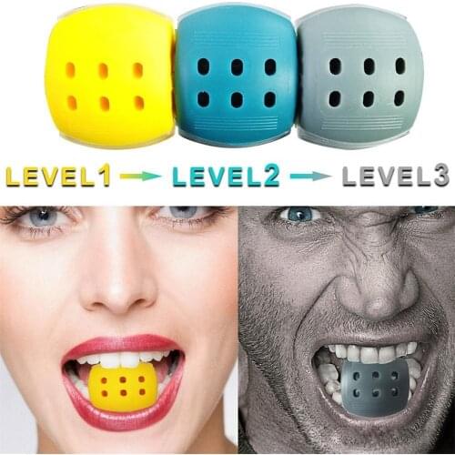 Jaw Exercise Chew Ball Muscle Training Fitness Neck Lift Exquisite Contour Double Chin Removal Face Lift Anti-Wrinkle Tool