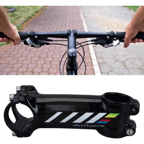 1 pc 60-120 mm bicycle stem BALUGOE aluminum alloy carbon fiber high-strength solid wear-resistant stem bicycle modification
