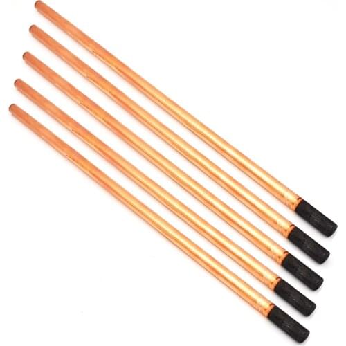 5pcs/lot Welding Heating Rods Dia 10mm Spotter Spot Stud Welder Metal Graphite Heat Shrink Weld Rod Electrode Carbon