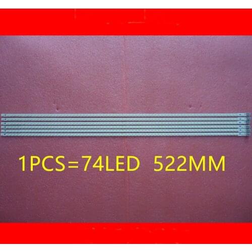 522mm LED Backlight Lamp strip 74leds for Sharp 46inch TV 2011SSP46 LCD-46DS40A LK460D3GV10X LCD-46LX840A GK0363TPZA LCD-46LX450