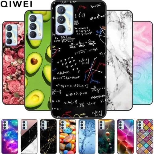 For Realme GT Master 5G Case Black Bumper Soft Silicon Phone Cover for Realme GT master Edition Cases Coque TPU Funda G T Master