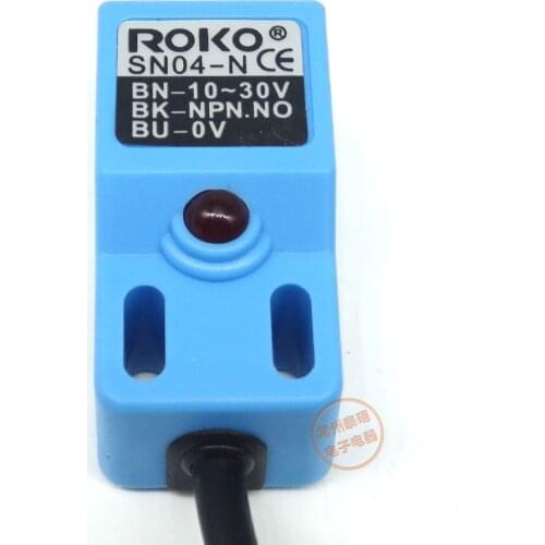 SN04-N 18x18x36 5mm sensing DC NPN NO prism shape inductive proximity switch SN04 series proximity sensor
