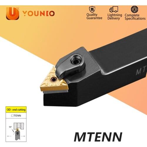YOUNIO External Turning Tool Holder MTENN1616H16 MTENN2020K16 MTENN2525M16 TNMG1604 Carbide Inserts Lathe Cutting Machine Tools