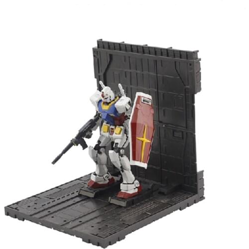 DIY Chain Case Machine Nest Action Figures Base Display Background for RG HG MG 1/100 Gundam Model Toy Gift