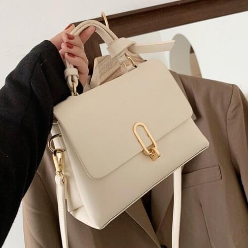 Elegant Female Tote Bag 2021 Fashion New High-quality PU Leather Womens Designer Handbag High Capacity Shoulder Messenger Bag