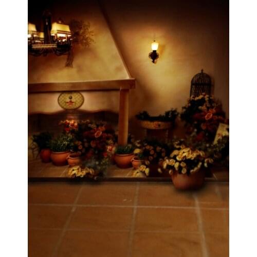 Room Flowers Photography Backdrops Photo Props Studio Background 5x7ft