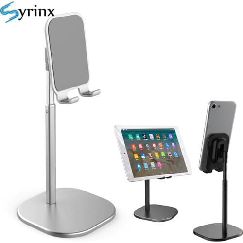Flexible Portable Alumium Desktop Stand for Cell Mobile Phone Holder Live Desk Tablet Adjustable Mount for IPad iphone Support