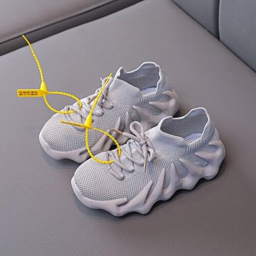 2021 New Kids Sport Shoes For Boys Girls Sneakers Fashion Breathable Children Casual Walking Lightweight Toddlers Running Shoes