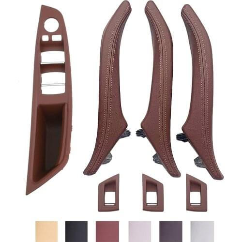 LHD RHD Left/Right Hand Driver Interior Door Leather Pull Handle Assembly For BMW 5 Series F10 F11 F18 520i 523i 525i 528i 535i
