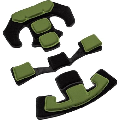 Memory Foam Tactical Pad Replacement Airsoft Helmet Pads 33PCS/Set Cushion Accessories Protective Mat for ACH MICH Team Wendy