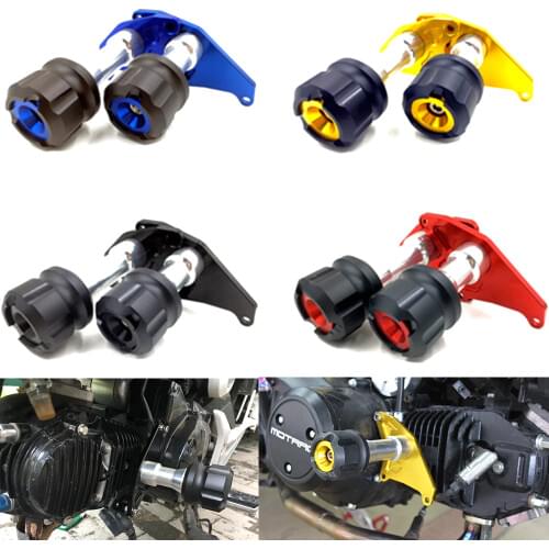 Motorcycle CNC Frame Slider Crash Pad Falling Protector Protection For Honda Grom MSX125 MSX125SF MSX 125 125SF Years 2013-2019