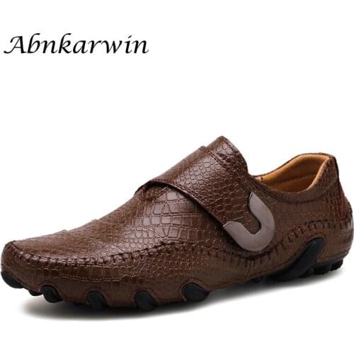 Spring Autumn Casual Designer Loafers Men Driving Shoes Car 2021 New Fashion Handmade Mocassin Homme Mocasines Hombre