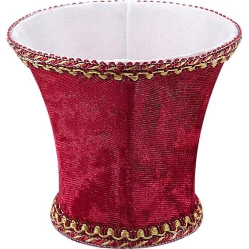 New Fabric Clip On Lamp Shade, E14 Handmade Lampshade For Modern European Style Wall Sconce Lamp, Crystal Lamp, Candle Lamp, Tab