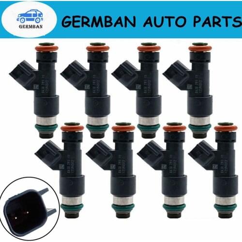 NEW OEM# 12594512 ACDelco 8PCS Fuel Injectors for Chevy Silverado 1500 4.3/4.8/5.3/6/6.2L V8 FLEX 217-2436