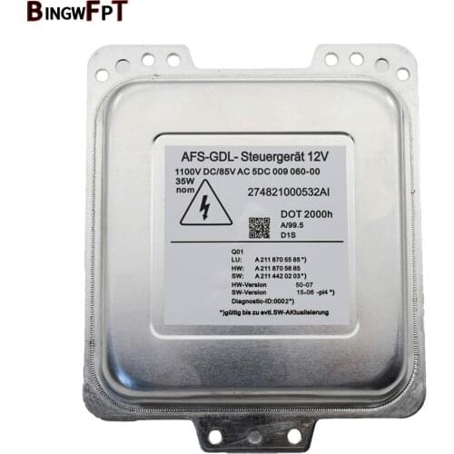 Very stable New Xenon Headlight Control HID Ballast 5DC009060-00,5DC 009 060-00 For Mercedes E-Class W211 S211 W164 X164