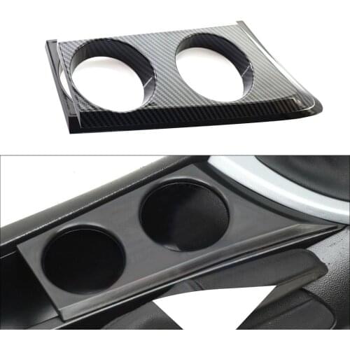 Carbon Fiber Front Centre Console Cup Holder Replacement for B-MW E87 E81 E82 E88 Car Accessories