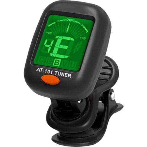 Clip-On Electric Digital Guitar Tuner For Chromatic Violin Ukulele Picker Lcd Display Enjoy Music