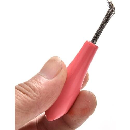1Pcs Hot Durable Mini Comb Hair Brush Cleaner Embeded Tool Salon Home Essential Color Randomly Wholesale New