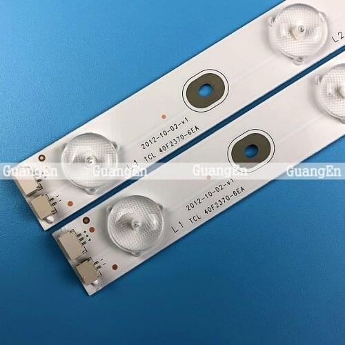 Русский спот 8 штук 40 inch LED TV Backlight Strips 006-P2K1793B 40F2370-6EA for Toshiba 40'' 40L1550C 4C-LB4006-YH3 Brand new