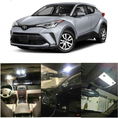 LED Interior Car Lights For 2020 Toyota C-HR dome light vanity mirror light