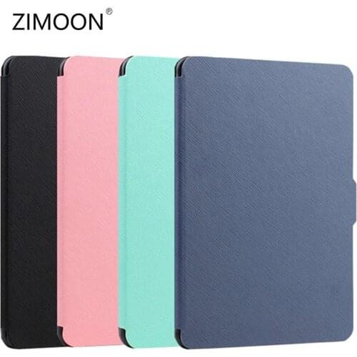 For Amazon Kindle 8th Smart Case PU Leather Flip Hard Cover for Kindle 8th SY69JL 2016 Protective Shell with Auto Sleep/wake up