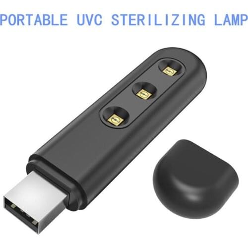 Uvc Germicidal Lamp Uv Disinfection Lamp Disinfection And Removal Of Mites Quick Disinfection Small And Light 1 Pcs