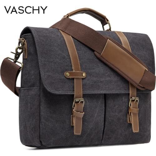VASCHY Men's Business Bags