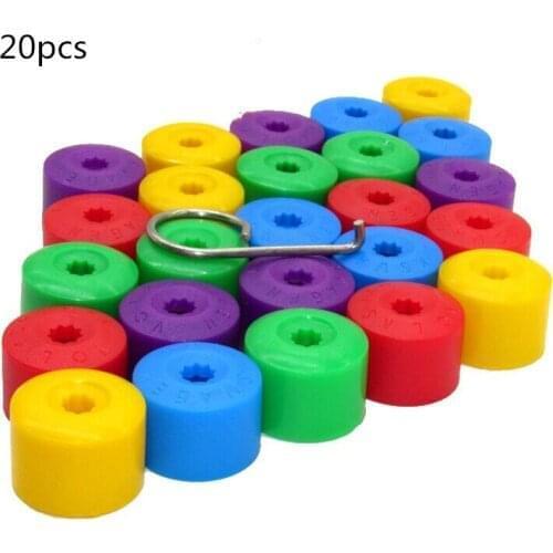 Fit for The car wheel wheel screw cap protective cover Volkswagen santana golf spirit takes CC tiguan 20pcs