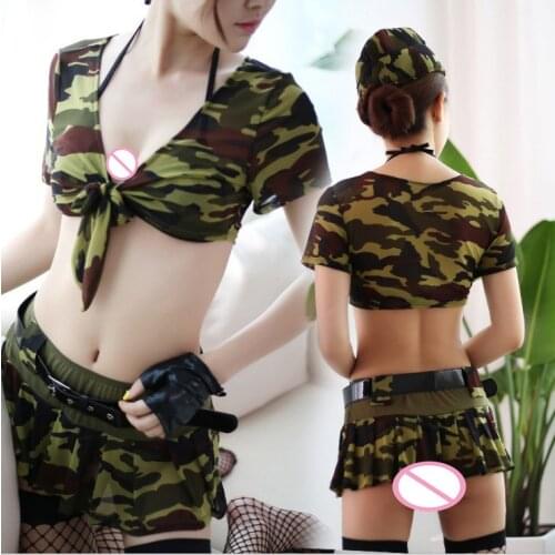 Sexy lingerie Uniform Temptation Set Uniform Sexy Uniform Temptation Cosplay Policewoman